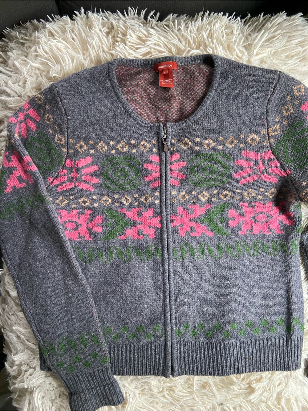 Sundance catalog wool sweater